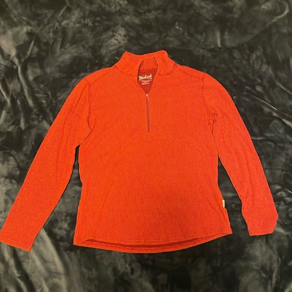 Woolrich Women’s Quarter Zip (M) - Picture 1 of 8